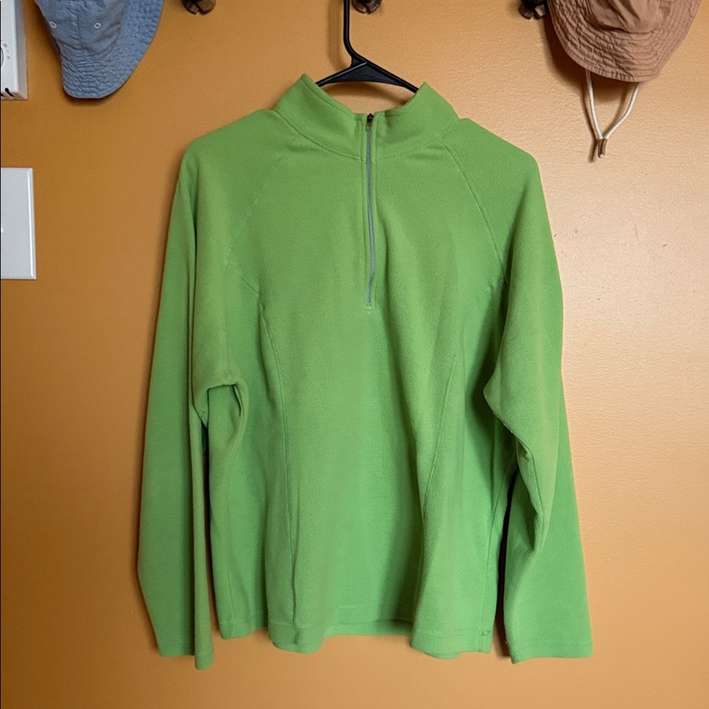 L.L.Bean Fleece 1/4 Zip Fleece, Size XLarge